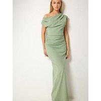 Star By Julien Macdonald Maxi One Shoulder Draped Dress