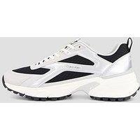 Calvin Klein Mesh Hike Runner Hybrid Trainers - Black