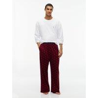 Tommy Hilfiger Tommy Hilfiger 3 Pack Trunks Print + - Red