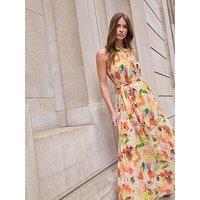 Star By Julien Macdonald Pleated Halter Dress