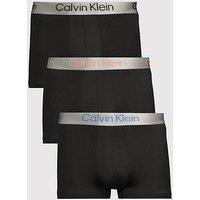 Calvin Klein 3 Pack Trunks - Black
