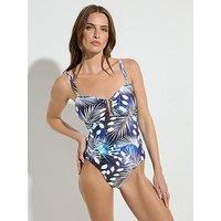Star By Julien Mcdonald U Bar Printed Swimsuit
