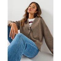 Tommy Hilfiger Soft Wool V-Nk Cardigan Buttons