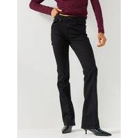 Tommy Hilfiger Skye Mid Rise Bootcut Stay Black