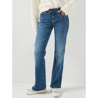 Tommy Jeans Sia Low Rise Bootcut Faded Jeans - Denim Dark