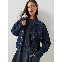 Tommy Jeans Slim Denim Trucker Jacket - Denim Dark