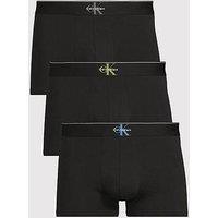 Calvin Klein 3 Pack Trunks - Black
