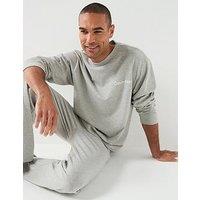 Calvin Klein Long Sleeve Crew Neck T-Shirt - Grey