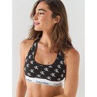 Calvin Klein Unlined Bralette Icon Cotton Modal - Black