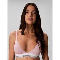 Calvin Klein Icon Cotton Lightly Lined Triangle Bra - Pink