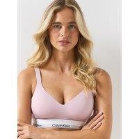 Calvin Klein Icon Cotton Modal Lift Bralette - Pink