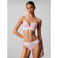 Calvin Klein Icon Cotton Modal Thong - Pink