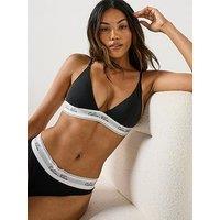 Calvin Klein Women'S Lightly Lined Triangle Bra - Black