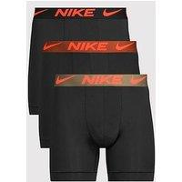Nike Essential Micro Fibre 3 Pack Boxer Brief - Black