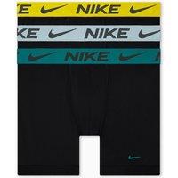 Nike Mens Essential Micro Fibre 3 Pack Boxer Briefs - Black