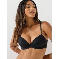 Calvin Klein Perfectly Fit Custom Lift Demi Bra - Black