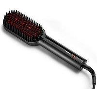 Tymo Ionic Plus Hair Straightening Brush - Black