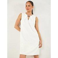 Roman Petite Chain Trim Dress