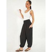 Roman Petite Shirred Waist Trousers