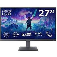 Lenovo Loq 27Q-10 27" Qhd Ips Gaming Monitor 180Hz, Hdr10, Amd Freesync, Pc & Console Compatible