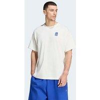 Adidas Originals Men'S Lo-Fi Graphic T-Shirt - Off White