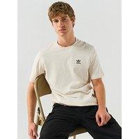 Adidas Originals Men'S Trefoil Essentials Loose T-Shirt - Off White