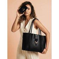 Luella Grey Lilibet Laptop Tote In Black