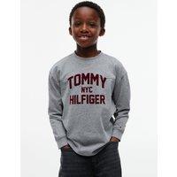 Tommy Hilfiger Boys Brand Love Long Sleeve T-Shirt - Grey