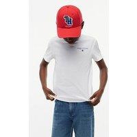 Tommy Hilfiger Boys Essential Logo Short Sleeve T-Shirt - White