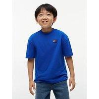 Tommy Hilfiger Boys Flag Heritage Short Sleeve T-Shirt - Blue