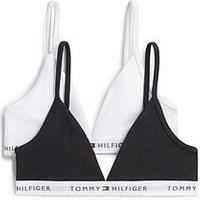 Tommy Hilfiger Girls 2 Pack Triangle Bra