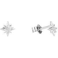 Seol + Gold Sterling Silver North Star Stud Earrings
