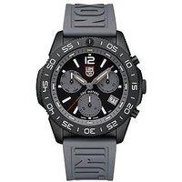 Luminox Pacific Diver 3140 44Mm Chronograph Watch In Steel Grey And Black