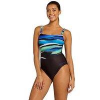 Zoggs Womens Elaine Adjustable Classicback Swimsuit - Black