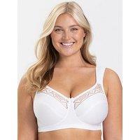 Miss Mary Of Sweden Breeze Non-Wired Bra - White