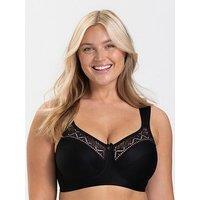 Miss Mary Of Sweden Breeze Non-Wired Bra - Black