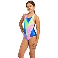 Zoggs Girls Rave Sonic Back Swimsuit