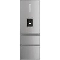 Haier Htw5618Ewmg 60Cm 3D Combi Series 5 Gentle Freestanding Fridge Freezer - Silver