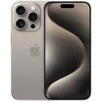 Refurbished Apple Iphone 15 Pro - 128Gb, Natural Titanium (Pristine Condition)