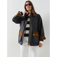 Barbour Treeton Wax Jacket - Blue