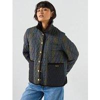 Barbour Ainsdale Checked Quilted Jacket