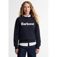 Barbour Hartland Crew Sweatshirt - Blue