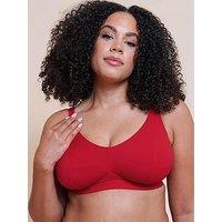 Curvy Kate Zen Non-Wired Bralette - Red