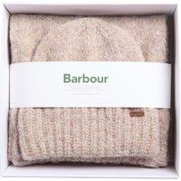 Barbour Women'S Soft-Touch Ribbed 2 Piece Gift Set - Taupe