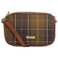 Barbour Daphne Mini Tartan Crossbody Bag - Brown