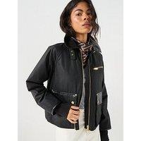Barbour International Bintl Donnington Wax Jacket - Brown