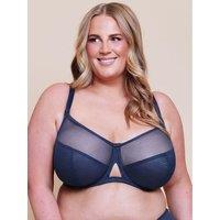 Curvy Kate Curvy Kate Victory Side Support Balcony Bra - Navy Blue
