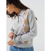 Barbour Fawne Knitted Jumper
