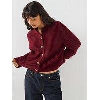Barbour Adalyn Knitted Cardigan - Red