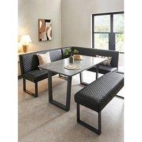The Very Collection Bromley Corner Dining Bench Set
